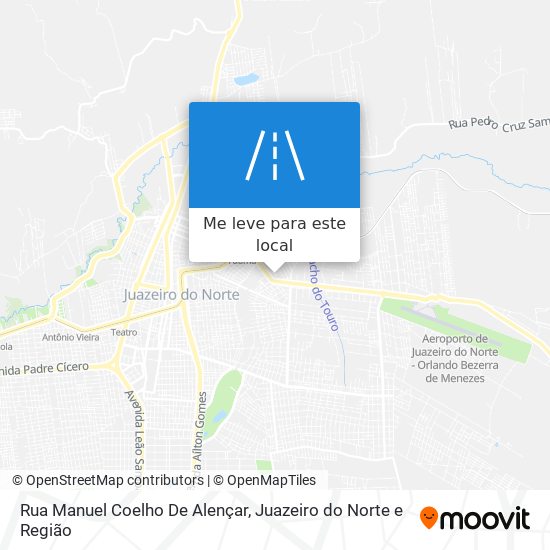 Rua Manuel Coelho De Alençar mapa