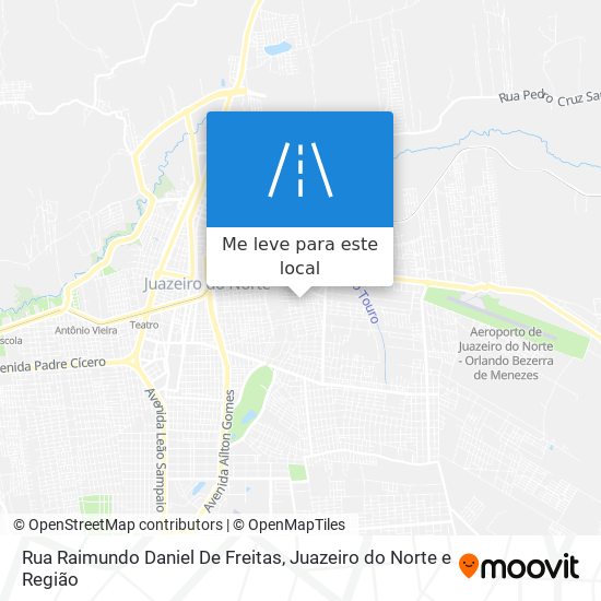 Rua Raimundo Daniel De Freitas mapa