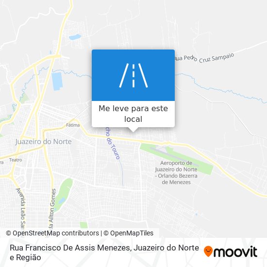 Rua Francisco De Assis Menezes mapa