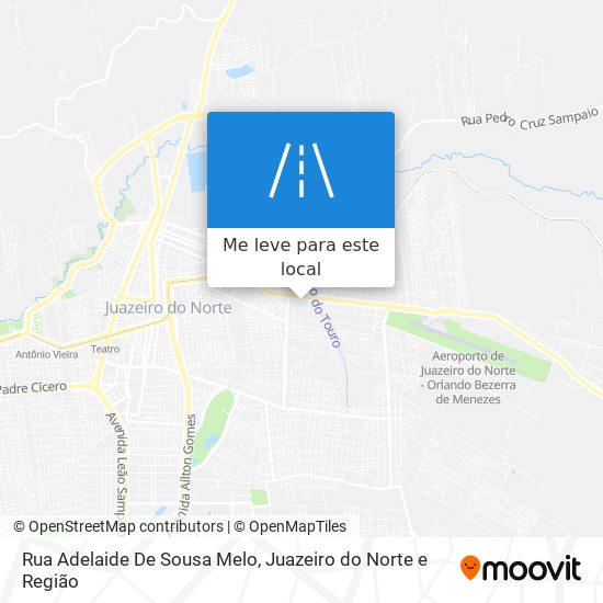 Rua Adelaide De Sousa Melo mapa