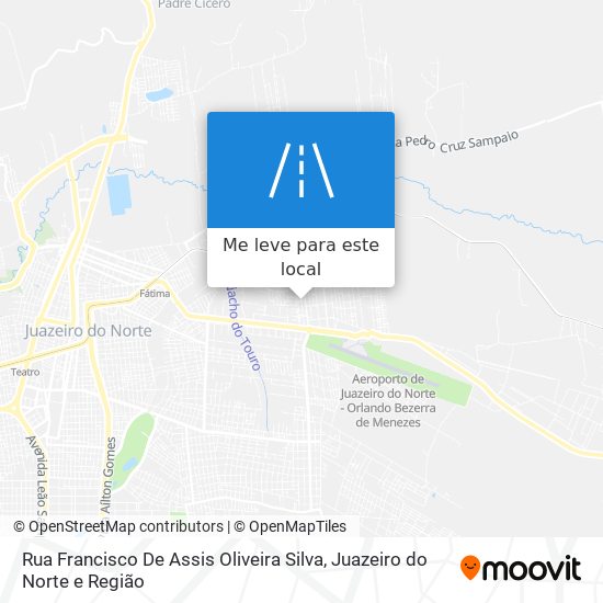 Rua Francisco De Assis Oliveira Silva mapa