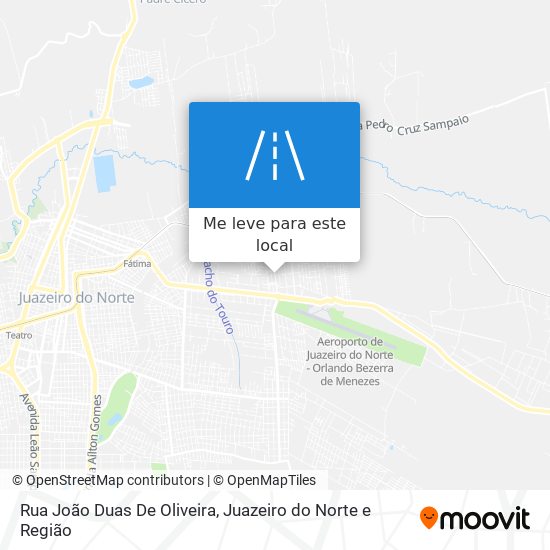 Rua João Duas De Oliveira mapa