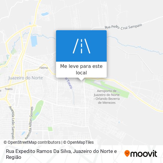 Rua Expedito Ramos Da Silva mapa
