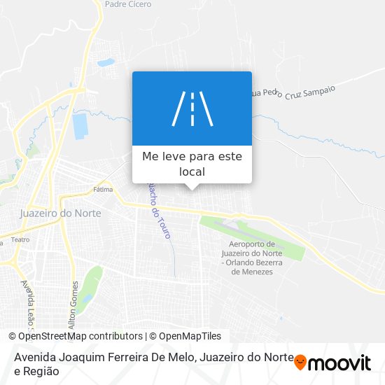 Avenida Joaquim Ferreira De Melo mapa