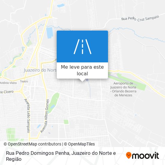 Rua Pedro Domingos Penha mapa