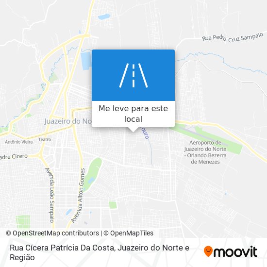 Rua Cícera Patrícia Da Costa mapa