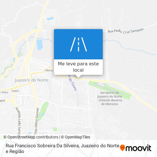 Rua Francisco Sobreira Da Silveira mapa