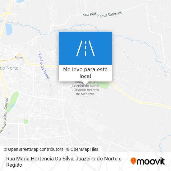 Rua Maria Hortência Da Silva mapa
