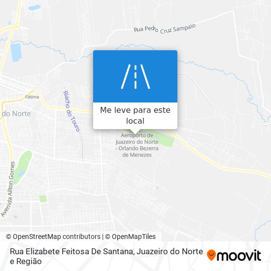 Rua Elizabete Feitosa De Santana mapa