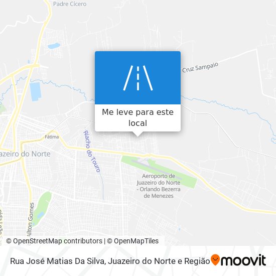 Rua José Matias Da Silva mapa