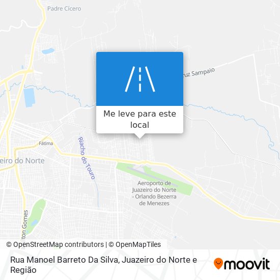 Rua Manoel Barreto Da Silva mapa