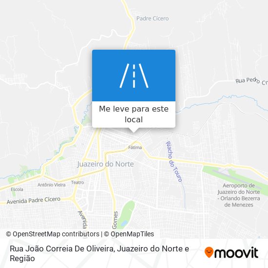 Rua João Correia De Oliveira mapa