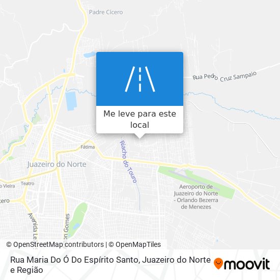 Rua Maria Do Ó Do Espírito Santo mapa