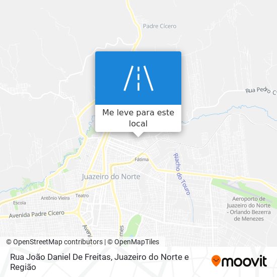 Rua João Daniel De Freitas mapa