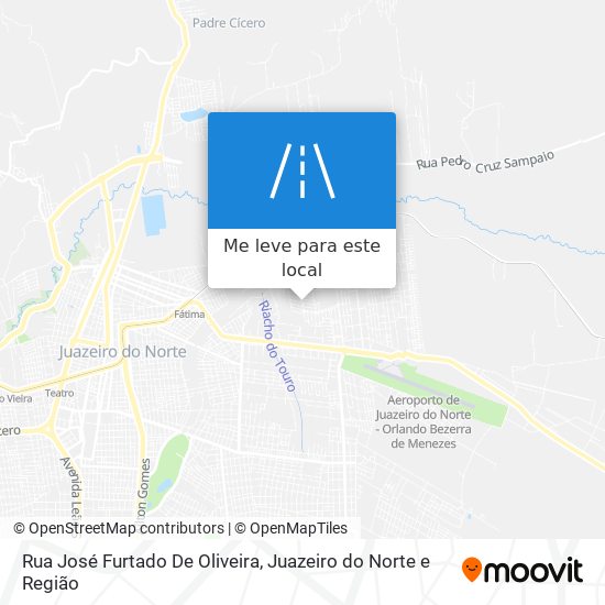 Rua José Furtado De Oliveira mapa