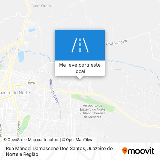 Rua Manoel Damasceno Dos Santos mapa