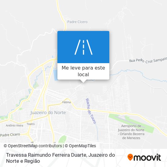 Travessa Raimundo Ferreira Duarte mapa