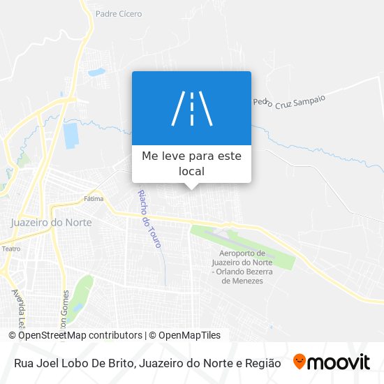 Rua Joel Lobo De Brito mapa
