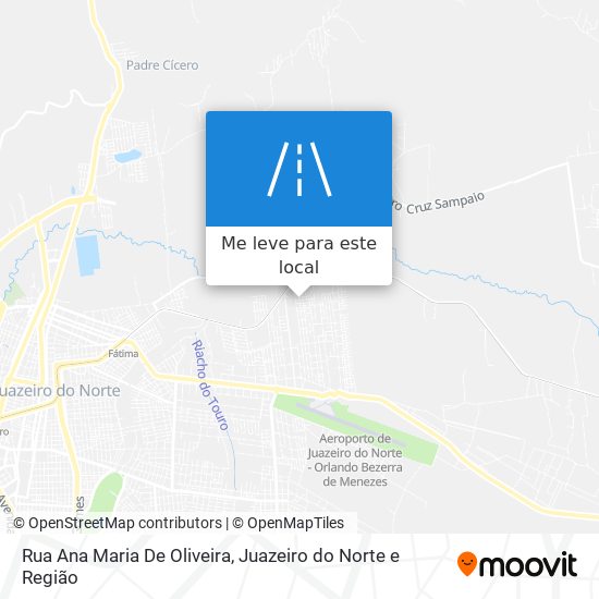 Rua Ana Maria De Oliveira mapa
