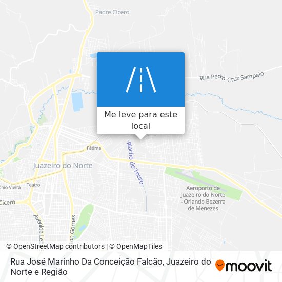 Rua José Marinho Da Conceição Falcão mapa