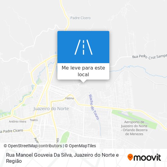 Rua Manoel Gouveia Da Silva mapa