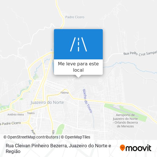 Rua Cleivan Pinheiro Bezerra mapa