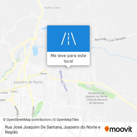 Rua José Joaquim De Santana mapa