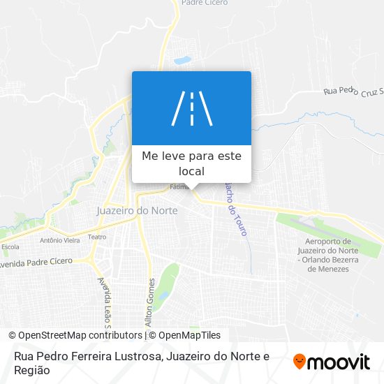 Rua Pedro Ferreira Lustrosa mapa