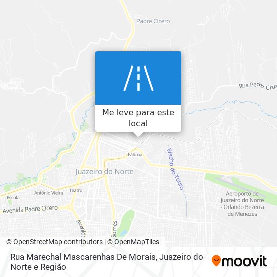 Rua Marechal Mascarenhas De Morais mapa