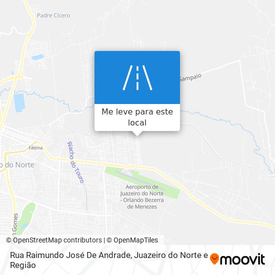 Rua Raimundo José De Andrade mapa