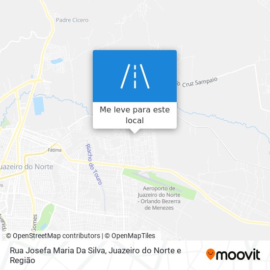 Rua Josefa Maria Da Silva mapa