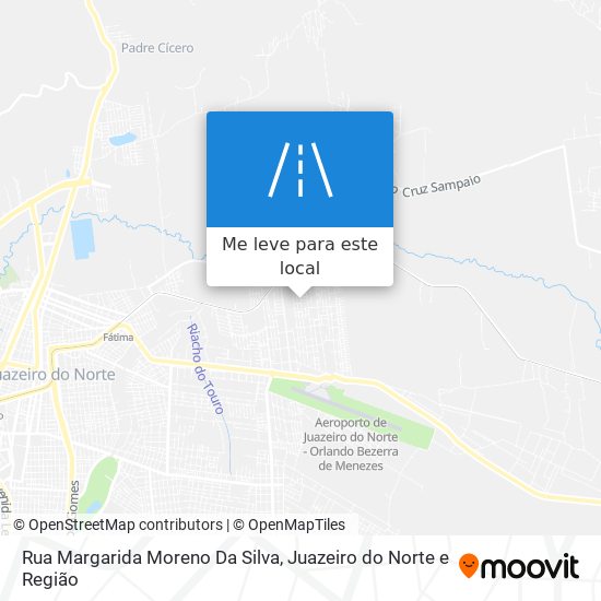 Rua Margarida Moreno Da Silva mapa