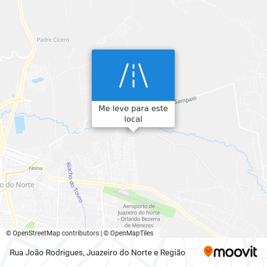Rua João Rodrigues mapa