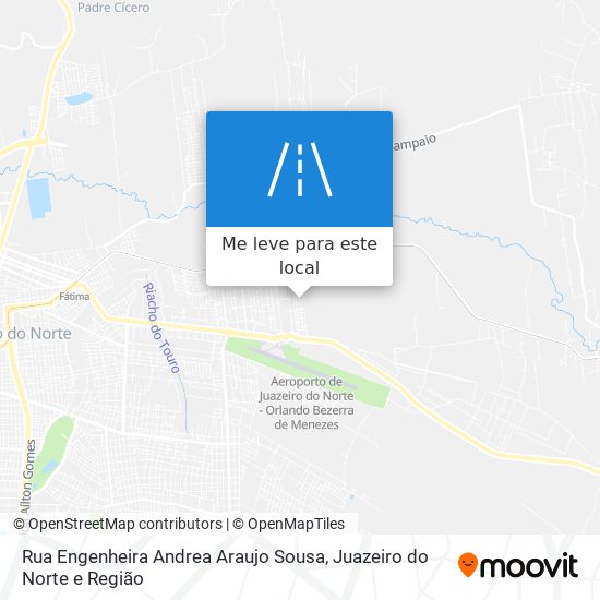 Rua Engenheira Andrea Araujo Sousa mapa