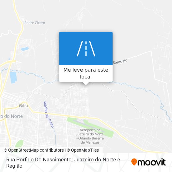 Rua Porfirio Do Nascimento mapa