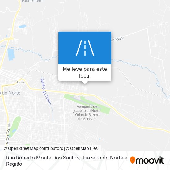 Rua Roberto Monte Dos Santos mapa