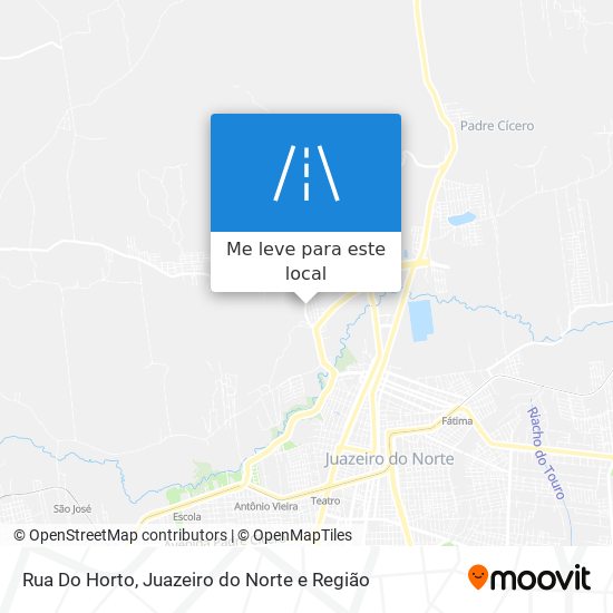 Rua Do Horto mapa