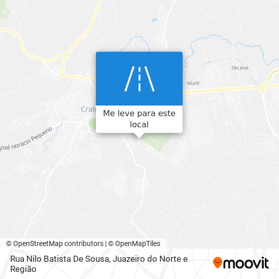 Rua Nilo Batista De Sousa mapa