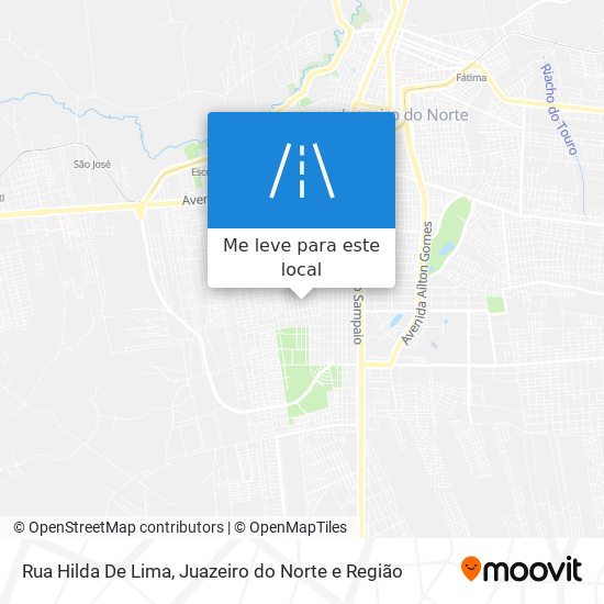 Rua Hilda De Lima mapa