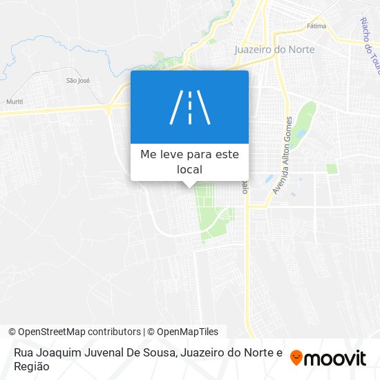 Rua Joaquim Juvenal De Sousa mapa