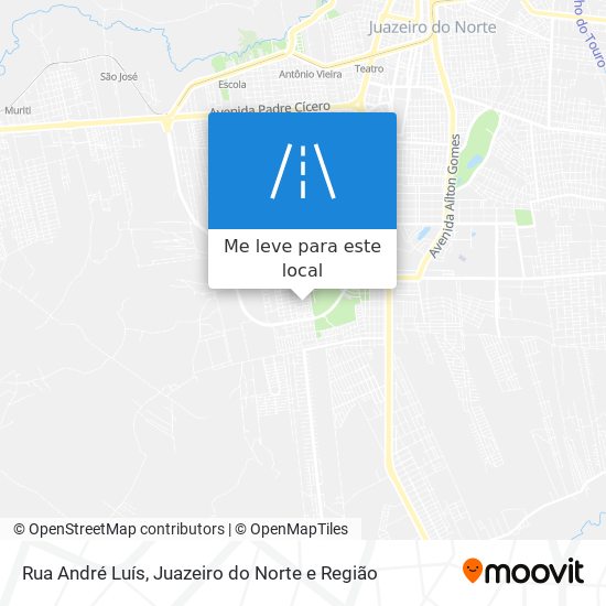 Rua André Luís mapa