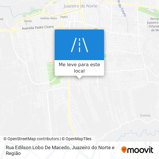 Rua Edilson Lobo De Macedo mapa