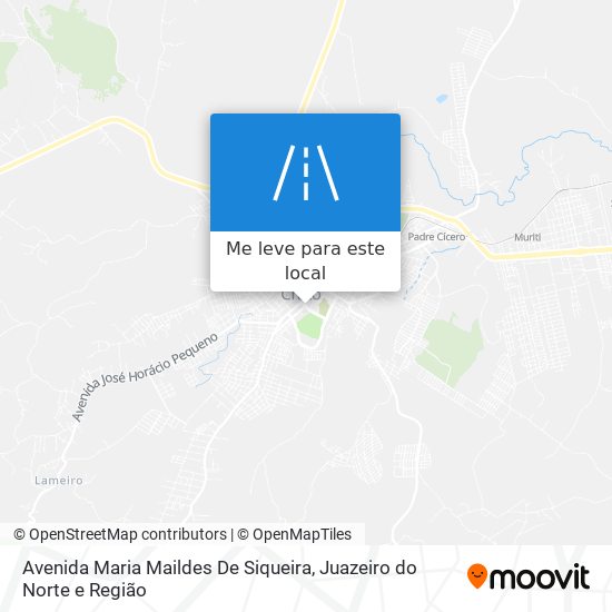 Avenida Maria Maildes De Siqueira mapa