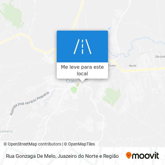 Rua Gonzaga De Melo mapa