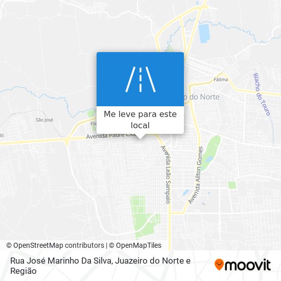 Rua José Marinho Da Silva mapa