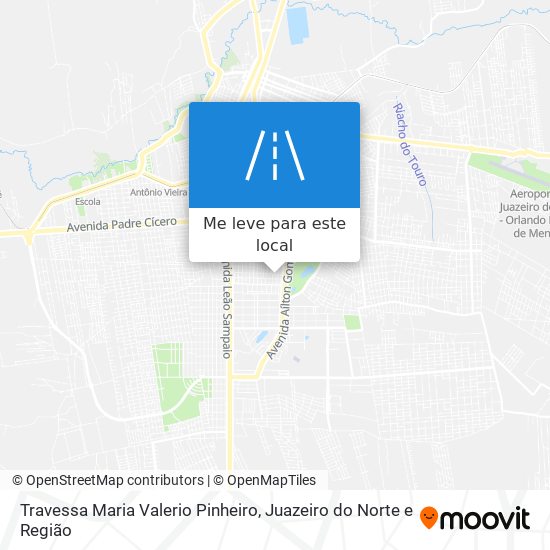 Travessa Maria Valerio Pinheiro mapa