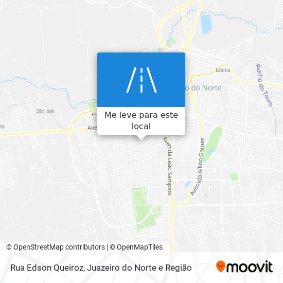Rua Edson Queiroz mapa