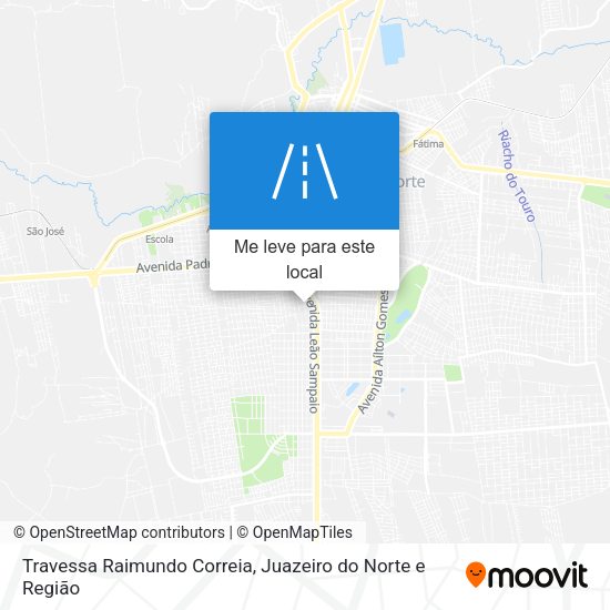 Travessa Raimundo Correia mapa