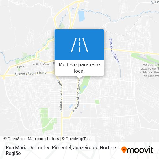 Rua Maria De Lurdes Pimentel mapa