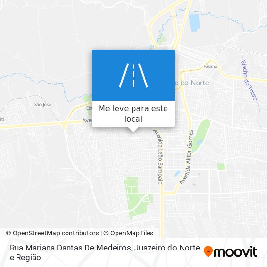 Rua Mariana Dantas De Medeiros mapa